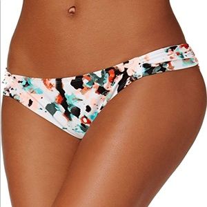 Splash Printed Tab-Side Hipster Bikini Bottom
